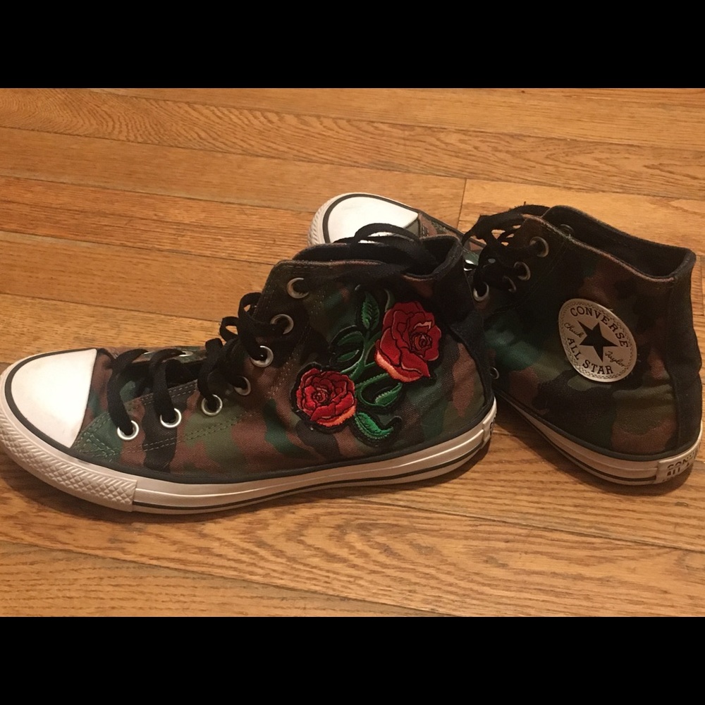 Camouflage hightop  converse